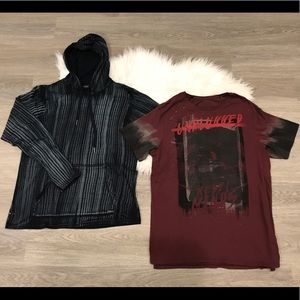 Buffalo Light Hoodie & T Shirt Combo
